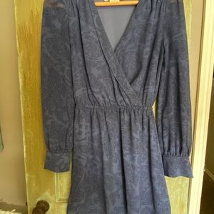 Coincidence and Chance Blue Wrap Dress
